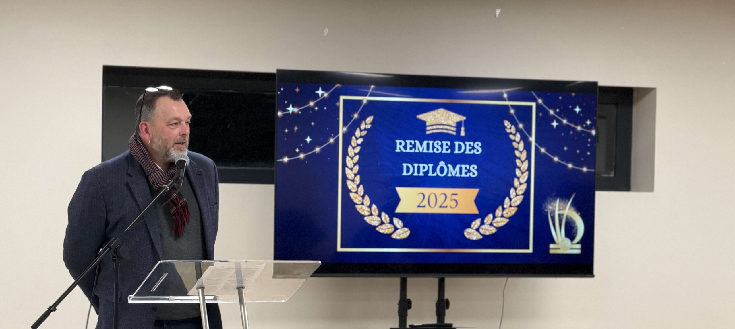 Remise des diplômes